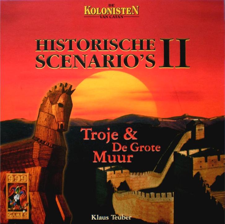 999 Games De Kolonisten van Catan: Historische Scenarios II, Hobby en Vrije tijd, Gezelschapsspellen | Bordspellen, Nieuw, Verzenden
