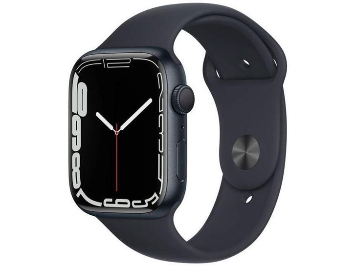 Apple Watch Series 7 - 45mm Cellular GPS 4G - Simlockvrij -, Sieraden, Tassen en Uiterlijk, Smartwatches, Zo goed als nieuw, Verzenden
