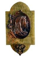 Art Nouveau Wijwatervat - 1850-1900 - Madonna - 31 cm