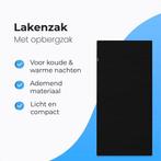 2dekans | Lakenzak met opbergzak - 200x80cm - Lichtgewicht -, Caravans en Kamperen, Slaapzakken, Ophalen of Verzenden, Zo goed als nieuw