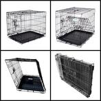 Lendo Online Hondenbench Opvouwbaar 60x43x49,5cm Staal, Verzenden, Nieuw