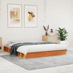 vidaXL Bedframe zonder matras massief grenenhout wasbruin, Huis en Inrichting, Slaapkamer | Bedden, Bruin, Verzenden, Overige maten