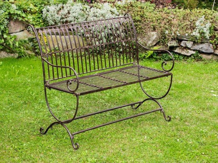 NO RESERVE PRICE Garden Bench - Iron - Bank - IJzer, Antiek en Kunst, Curiosa en Brocante