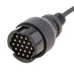 Porsche 19-pins OBD1 – 16-pins OBD2 Verloopkabel | Personena, Auto diversen, Autogereedschap, Verzenden, Nieuw