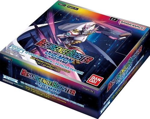 Digimon TCG - Resurgence Boosterbox | Bandai - Trading cards, Hobby en Vrije tijd, Verzamelkaartspellen | Overige, Nieuw, Verzenden