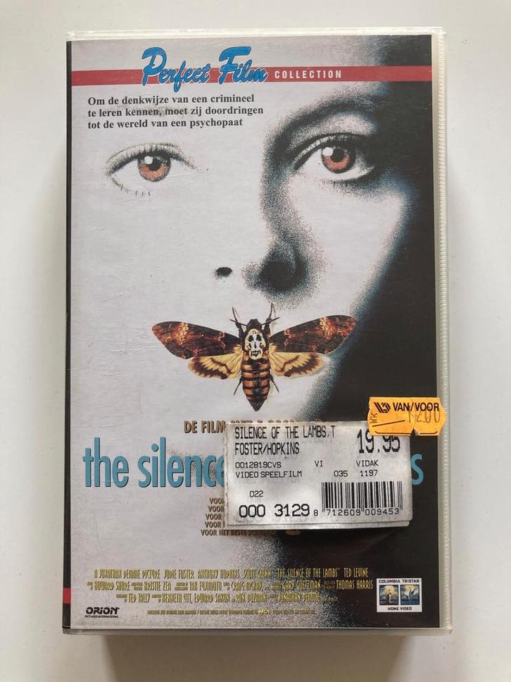 SILENCE OF THE LAMBS (IN SEAL) (VHS), Cd's en Dvd's, VHS | Film, Gebruikt, Verzenden