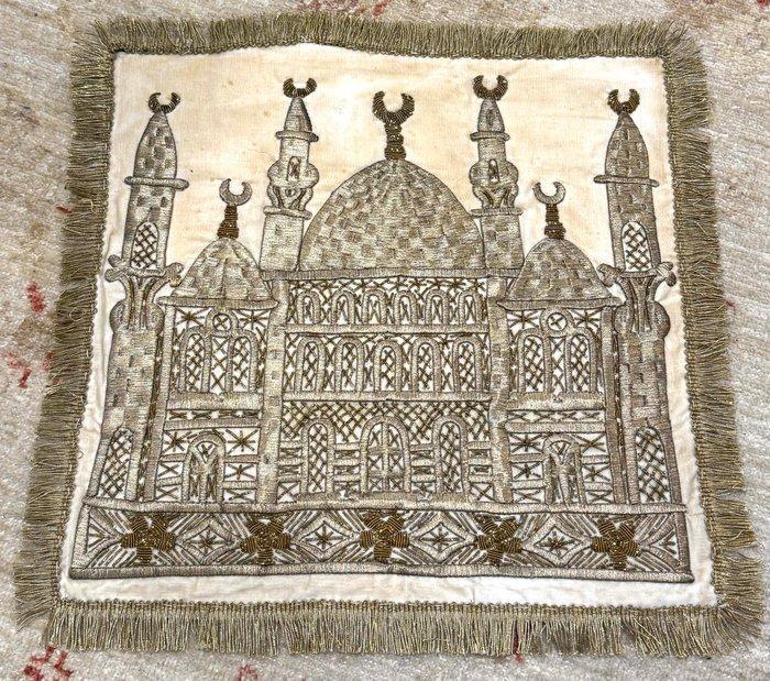 Hagia Sophia Mosque - Silver Thread Work - Ottoman - Textiel, Antiek en Kunst, Kunst | Niet-Westerse kunst