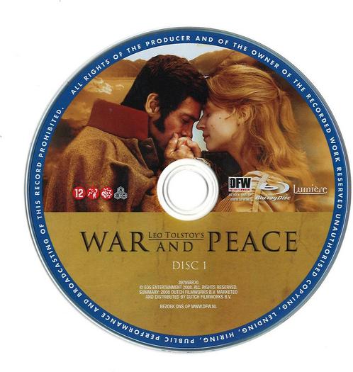 War and Peace (losse disc) (Blu-ray), Cd's en Dvd's, Blu-ray, Gebruikt, Verzenden