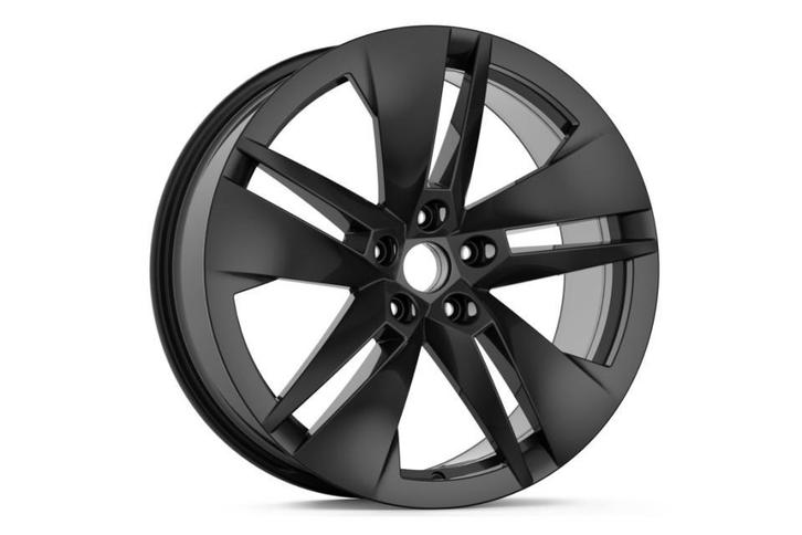 Škoda Proteus 19 inch met winterbanden (blackline), Auto-onderdelen, Banden en Velgen, 19 inch, BOVAG lid, Winterbanden, 235 mm