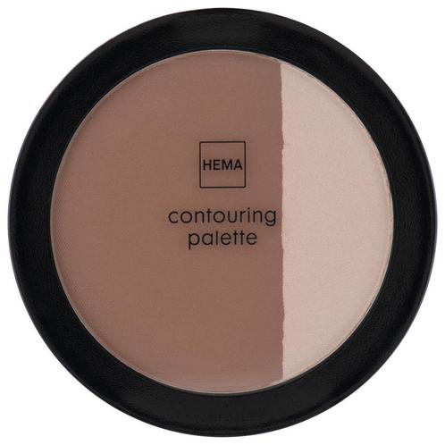 HEMA Contouring palette 01 pink almond & coffee, Sieraden, Tassen en Uiterlijk, Uiterlijk | Cosmetica en Make-up, Nieuw, Verzenden