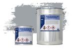 Wixx 2K Epoxy 550 Betonverf RAL 7040 | Venstergrijs 10L, Nieuw, Verf, Grijs, Verzenden