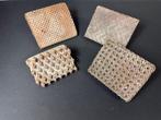Drukblokken (4) - Set van 4 Authentieke Batik Stempels -, Antiek en Kunst, Curiosa en Brocante