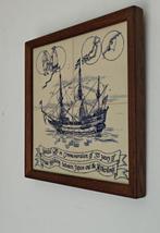Tegel (4) - Petrus Regout - Nautical / Maritieme memorabilia, Antiek en Kunst, Antiek | Glas en Kristal