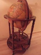 Globe bar - Metaal, hout karton - Barmeubel of globo, Antiek en Kunst