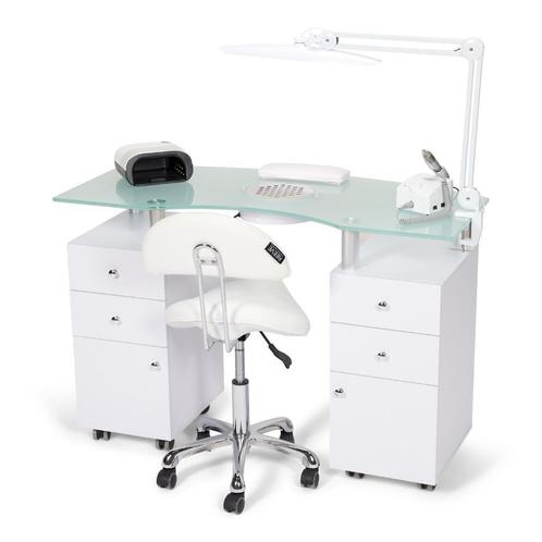Set | Manicure tafel | UVlamp | Werklamp | Tabouret | frees, Sieraden, Tassen en Uiterlijk, Uiterlijk | Cosmetica en Make-up, Handen en Nagels