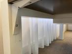 Gebruikt duo bureau KEMBO MI 220x180cm wit/donker eiken, Verzenden, Nieuw in verpakking