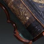 Essenhouten Lezenaar of bijbelstandaard ca 1890 het blad ges, Antiek en Kunst, Antiek | Meubels | Tafels, Ophalen of Verzenden