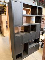 Denton wandkast, kleur noir (nieuw outlet), Nieuw, Overige materialen