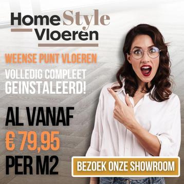 Weense Punt vloer | Compleet geplaatst | Vanaf €79,95 p/m2 beschikbaar voor biedingen
