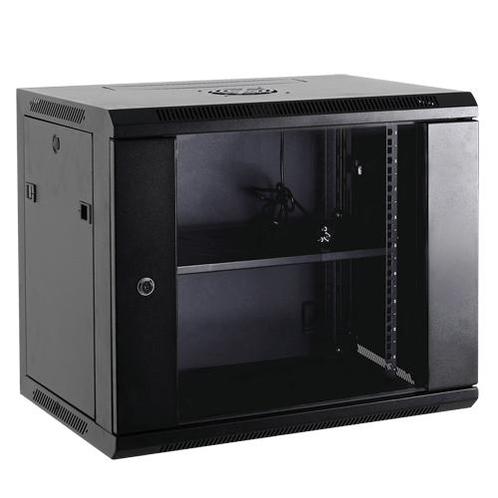 WL4 SR12U-B Server wandkast 12U 19 met twee ventilatoren,, Audio, Tv en Foto, Videobewaking, Nieuw, Ophalen of Verzenden