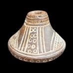 Precolumbiaanse Malacate Terracotta Spinsteen of malacate -