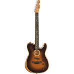 Fender American Acoustasonic Telecaster Sunburst met gigbag, Verzenden, Nieuw