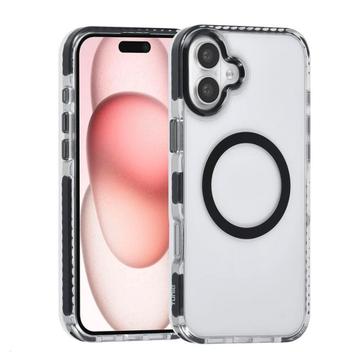 Xssive Transparante TPU Backcover met MagSafe Iphone 16 beschikbaar voor biedingen