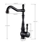 Retro Antieke Messing Kraan met 360° Draaibare Uitloop, Huis en Inrichting, Verzenden, Nieuw