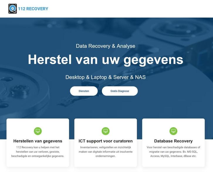 Fotos verdwenen, harde schijf defect? Gratis diagnose!, Diensten en Vakmensen, Computer en Internet experts, Beveiliging en Viruspreventie