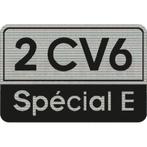 Type sticker 2CV6 Spécial E, Ophalen of Verzenden, Nieuw