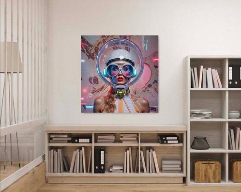 NumericEric (1966) - Lady Pop #05 (Printed on, Antiek en Kunst, Kunst | Schilderijen | Modern