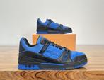 Louis Vuitton - LV Trainer Black / Blue - Sneakers - Maat:, Nieuw