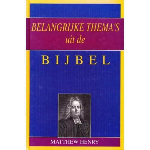 BELANGRIJKE THEMAS UIT DE BIJBEL 9789033603600, Boeken, Godsdienst en Theologie, Gelezen, Verzenden