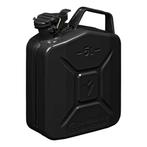 ProPlus Stalen jerrycan - 5 liter - zwart - UN en TÜV/GS..., Ophalen of Verzenden, Nieuw