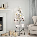 vidaXL Kerstdecoratie kerstboom 100 cm massief grenenhout, Diversen, Kerst, Verzenden, Nieuw