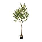 IvoQ Kunst Olijfboom 120 cm, Huis en Inrichting, Woonaccessoires | Kunstplanten en Kunstbloemen, Verzenden, Nieuw