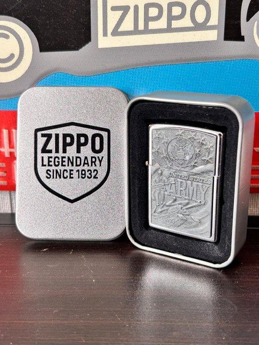 Zippo - F04 American Army - Zonder minimumprijs - Aansteker, Verzamelen, Rookartikelen, Aanstekers en Luciferdoosjes