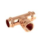 BONFIX V-press aquagas T-stuk bi.dr. 18 x 1/2 x 18 mm, Doe-het-zelf en Verbouw, Buizen en Afvoer, Ophalen of Verzenden, Nieuw