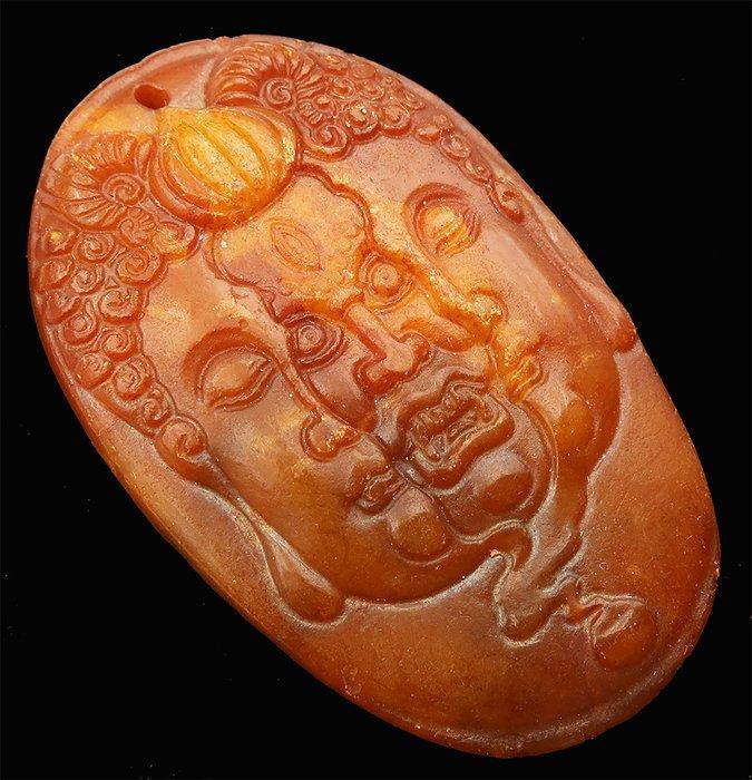 Talisman van de dubbele aard van de Boeddha: sereniteit &, Antiek en Kunst, Antiek | Boeken en Bijbels