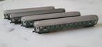 Trix N - Modeltrein (4) - Set van vier groene SBB, Nieuw