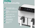 Niceey Dubbele Airfryer XXL - Twee Kookvakken - Dubbele, Verzenden, Nieuw