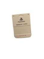 Sony PS1 1MB Memory Card Wit (PS1 Accessoires), Ophalen of Verzenden, Zo goed als nieuw