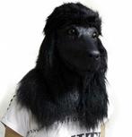 Hondenmasker Deluxe Zwarte Poedel, Verzenden, Nieuw
