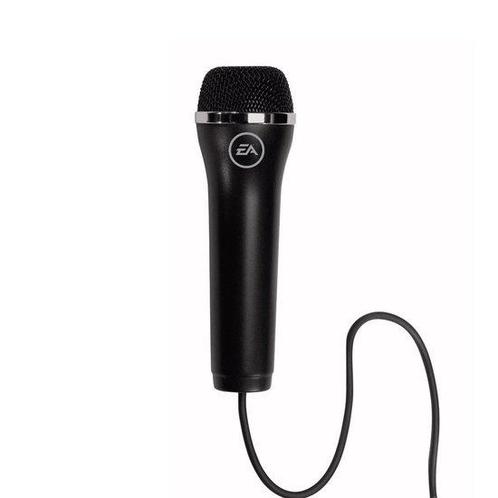 Microphone EA - Black - Wii, Spelcomputers en Games, Spelcomputers | Nintendo Wii, Zo goed als nieuw, Ophalen of Verzenden