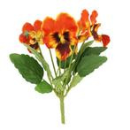 Viooltje, vioolen Pansy Oranje pick 30cm Kunst viooltjes, Huis en Inrichting, Woonaccessoires | Kunstplanten en Kunstbloemen, Nieuw