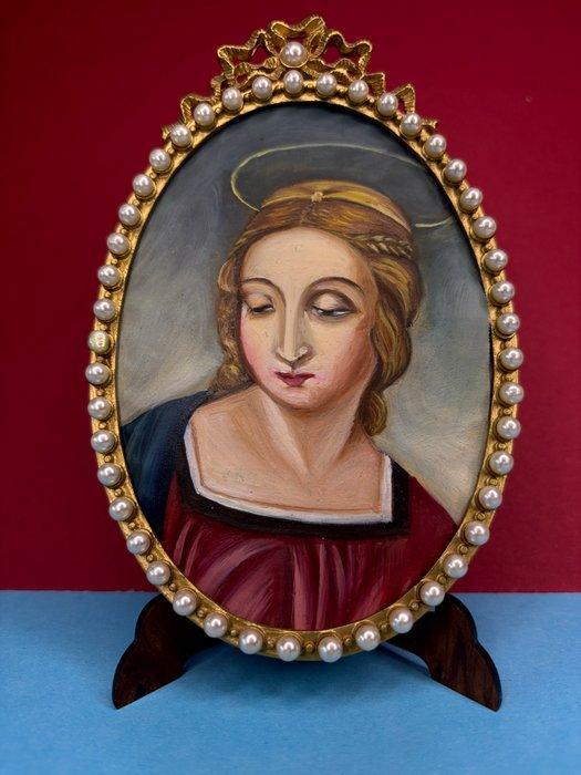 Raffaello Sanzio (1483-1520), Naar - Ritratto di Vergine, Antiek en Kunst, Kunst | Schilderijen | Klassiek