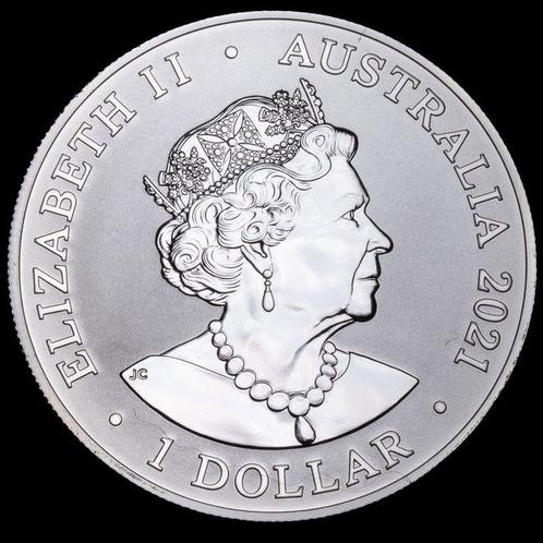 Australië. 1 Dollar 2021 Cheetah, 1 Oz (.999) (Zonder, Postzegels en Munten, Munten | Europa | Niet-Euromunten