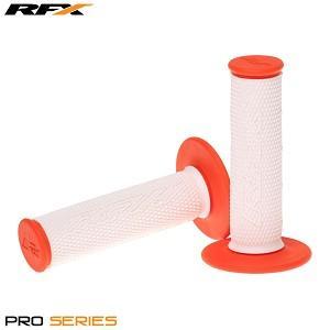 RFX Pro Series Dual Compound handvaten Wit / Oranje, Motoren, Onderdelen | Overige, Nieuw, Verzenden