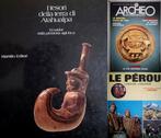 Drie boeken Kunst uit Peru en Ecuador en tijdschrift