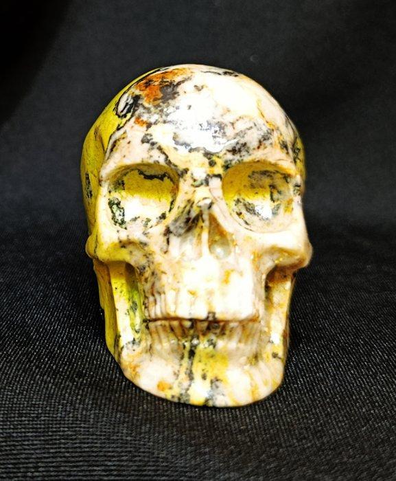 Kop van 3, gesneden en gepolijst in Hiso Jasper - Serie, Antiek en Kunst, Curiosa en Brocante